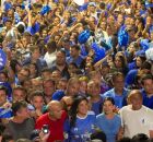 Marc&iacute;lio R&eacute;gio e L&iacute;cia Maciel encerram campanha em ato de rua com apoiadores: "Estamos confiantes"