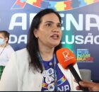 Diretora-presidente da Arena de Pernambuco Michelle Collins.