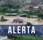 Apac: rio com cota de inunda&ccedil;&atilde;o.