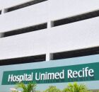 Fachada da Unimed Recife. 