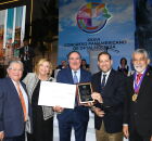 Drs. Tito Ramires, Liana Ventura, Marcelo Ventura, Jorge Valdez, Paulo Dantas no Pr&ecirc;mio Enrique Graue Wiechers