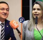 Andr&eacute; Ferreira e Clarissa T&eacute;rcio.