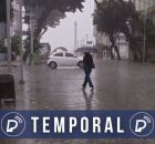 Apac: chuva no Marco Zero.