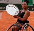Tenista brasileira Vit&oacute;ria Miranda &eacute; campe&atilde; em Rolad Garros