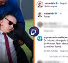 Influenciador Mizael Silva e coment&aacute;rio do STF.