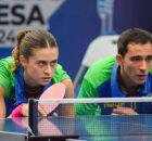  Calderano e Bruna Takahashi. 