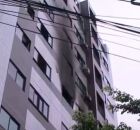 Inc&ecirc;ndio na Encruzilhada, em Recife.