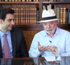 Presidente do Banco Central, Gabriel Gal&iacute;polo ao lado de Lula.