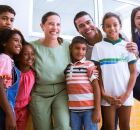 Raquel Lyra em creche de Pernambuco