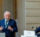 Presidente Lula e o presidente franc&ecirc;s Emmanuel Macron.