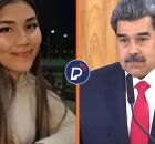 Jovem da Venezuela e Nicol&aacute;s Maduro.