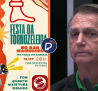 Bar no Recife faz Festa da Tornozeleira com cerveja a R$13 em comemora&ccedil;&atilde;o &agrave; a&ccedil;&atilde;o contra Bolsonaro.