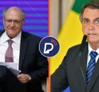 Vice-presidente Geraldo Alckmin e Jair Bolsonaro.