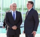 Alexandre de Moraes e Jair Bolsonaro.
