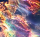 Arco-&iacute;ris de fogo.