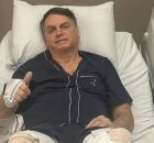 Ex-presidente Jair Bolsonaro em Hospital.