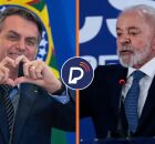 Ex-presidente Jair Bolsonaro e o presidente Lula.