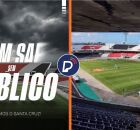 Santa Cruz registra pior p&uacute;blico da temporada no Arruda em meio a protestos a favor da SAF