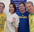 Coronel Feitosa participa de inaugura&ccedil;&atilde;o de nova sede do PL na Para&iacute;ba. 