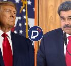 Donald Trump e Nicol&aacute;s Maduro.