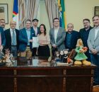 Governadora Raquel Lyra anuncia constru&ccedil;&atilde;o de hotel da Marriott no Complexo de Suape.