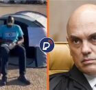 Deputados bolsonaristas desmontam acampamento na Pra&ccedil;a dos tr&ecirc;s Poderes ap&oacute;s ordem de Moraes