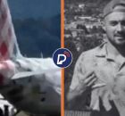 Avi&atilde;o e homem que foi sugado por aeronave.