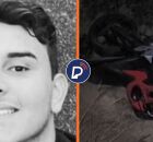 Jovem de 18 anos que perdeu a vida e motocicleta ca&iacute;da.