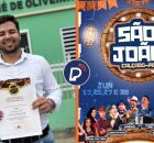 Prefeitura de Cal&ccedil;ado recebe selo de transpar&ecirc;ncia do MPPE sobre dados dos festejos juninos