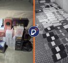 Materiais apreendidos pela PF em Pernambuco.