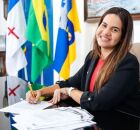 Prefeita Mirella Almeida. 