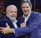 Presidente Lula com Haddad ministro da Fazenda.