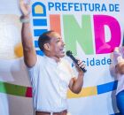 Professor Lup&eacute;rcio e prefeita Mirella.