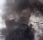 Fuma&ccedil;a no Recife devido a protesto.