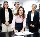 Raquel Lyra firma acordo com a ONU. 