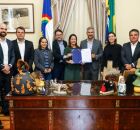 Raquel Lyra anuncia investimento de R$ 300 milh&otilde;es para embutir fia&ccedil;&atilde;o el&eacute;trica no Bairro do Recife. 