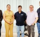 Reuni&atilde;o da prefeita Elcione Ramos no DNIT.