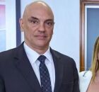 Ministro do Supremo Tribunal Federal (STF) Alexandre de Moraes e a esposa Viviane Barci.