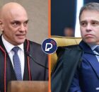 Alexandre de Moraes e Andr&eacute; Mendon&ccedil;a. 