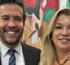 Leandra Guede e deputado federal Andr&eacute; Janones.