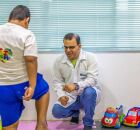Atendimento de fisioterapia em Toritama.