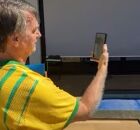 Bolsonaro acompanhado manifesta&ccedil;&atilde;o no Par&aacute;. 