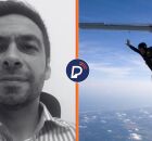 CEO que faleceu e salto livre de paraquedismo.