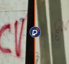 Sigla do Comando Vermelho pichada ap&oacute;s chacina em Olinda.