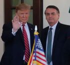 Donald Trump e Jair Bolsonaro.