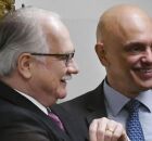 Ministros do STF Edson Fachin e Alexandre de Moraes.