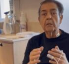 Apresentador Faust&atilde;o internado.