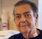 Apresentador Faust&atilde;o.