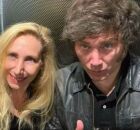 Karina e Javier Milei. 