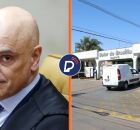 Moraes manda vistoriar carros e &aacute;rea externa da casa de Bolsonaro. 